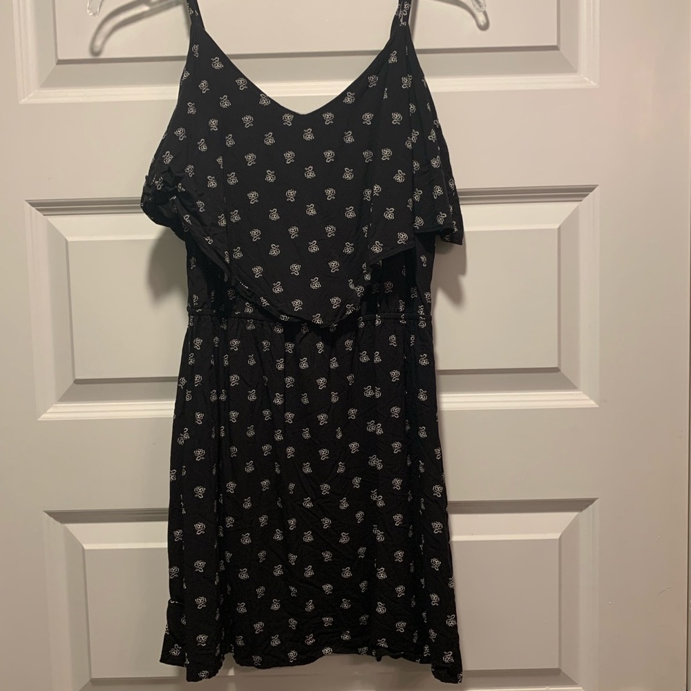 Black summer dress.